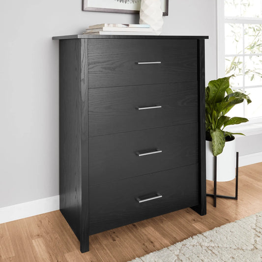 Hillside 4 Drawer Dresser Stylish Bedroom Storage Solution