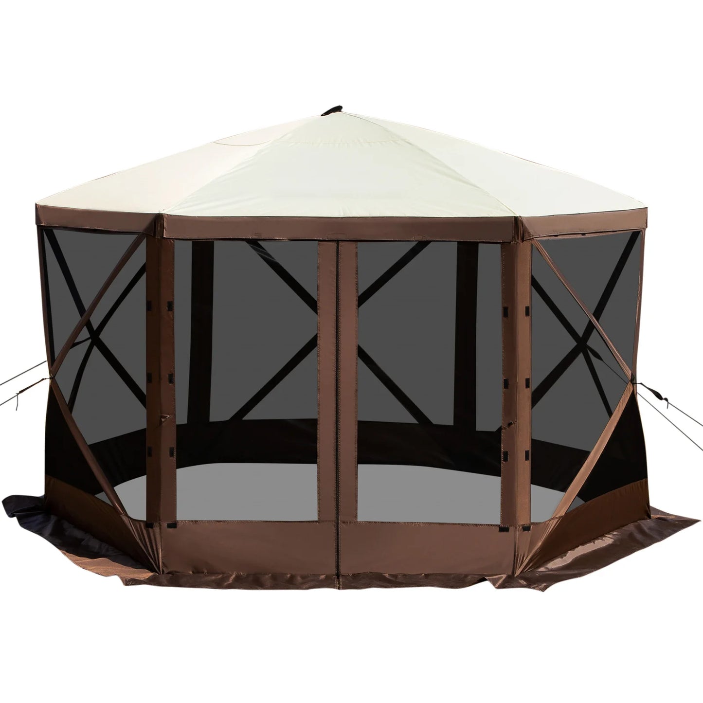 Ljustra Pop-up Camping Gazebo Tent 12' x 12' 10' x 10' Canopy Shelter