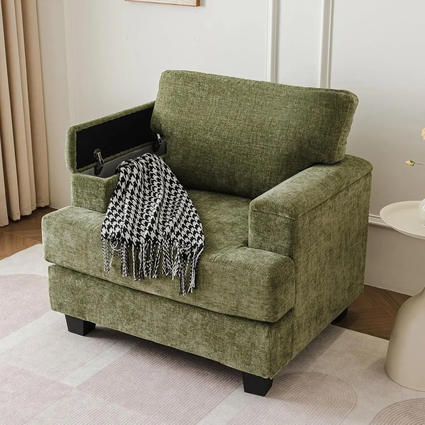Cloud-Like Oversized Accent Chair Ultra-Plush Relaxation Comfort