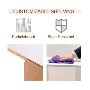 Ljustra 16 Cube Organizer Toy Storage Shelf Bookcase for Home and Office