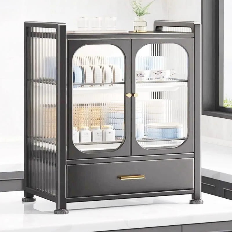 Steel Dish Drying Rack 3 Tier Kitchen Strainer Cup Storage Organizer