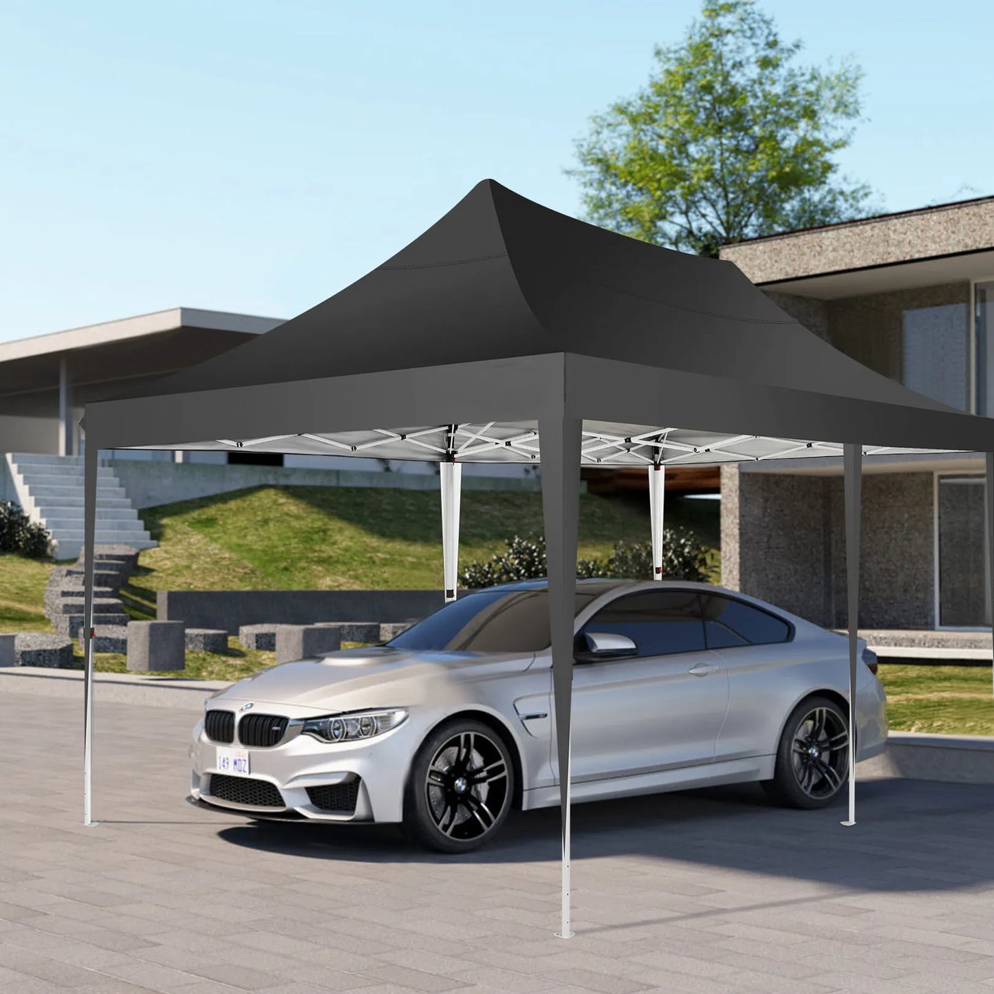 10x20 Pop Up Canopy Tent Wedding Party Outdoor Gazebo with Sidewalls