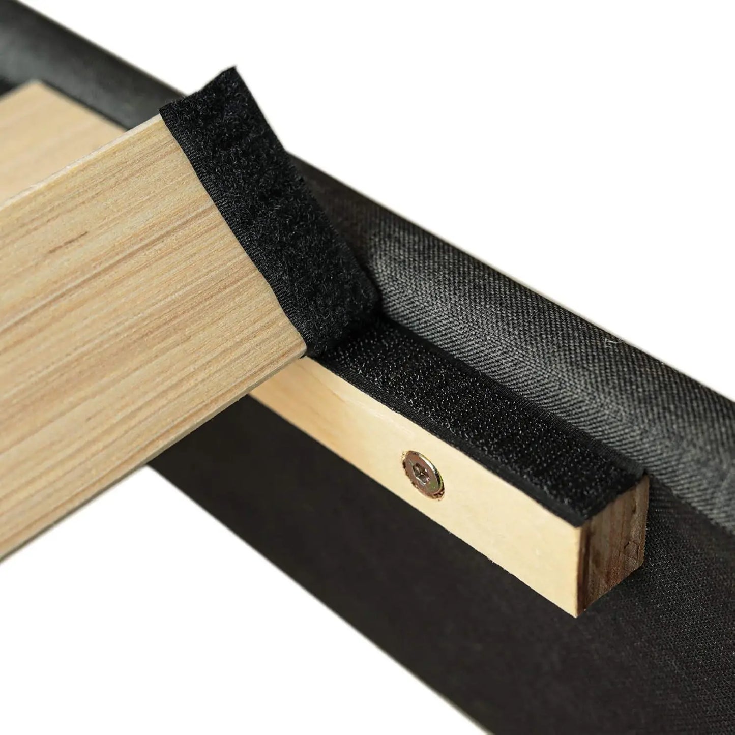 Twin XL Upholstered Bed Frame with Headboard Modern Platform Bed