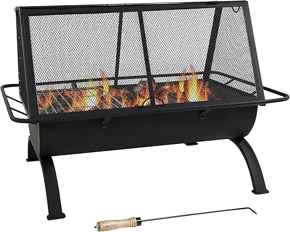 36 Inch Northland Steel Outdoor Fire Pit BBQ Grill Portable Patio Heater