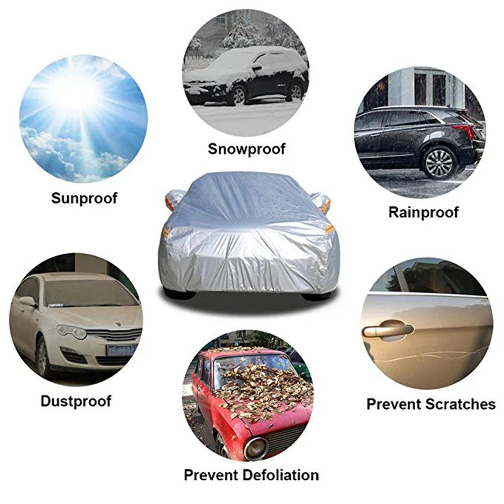 Universal SUV Cover Waterproof Dust Snow Rain Protector Car Covers
