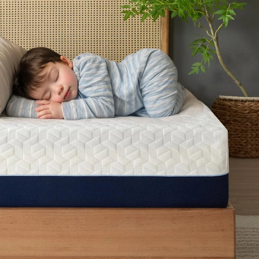Ljustra Cooling Gel Memory Foam Twin Mattress for Kids 6 Inch