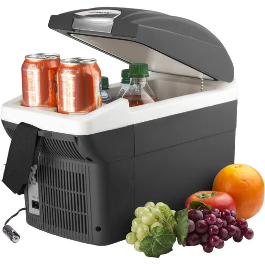 Ljustra 12V Thermoelectric Cooler Warmer Portable Electric Fridge 6 Quart