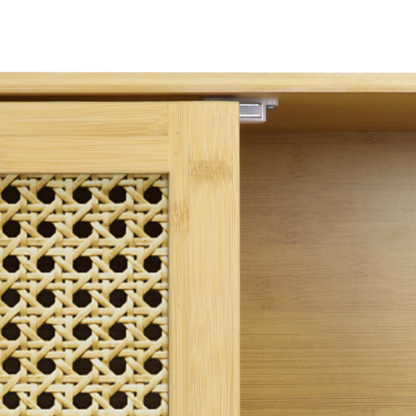 Ljustra Solid Wood Bamboo Bathroom Wall Cabinet Storage Organizer