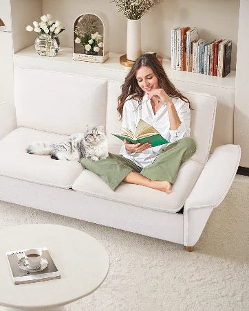 Ljustra Luxury Living Room Sofa Comfortable Couch Washable Cover