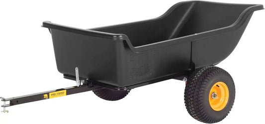 Heavy-Duty ATV UTV Utility Trailer 1500 lb Capacity for Ice Fishing