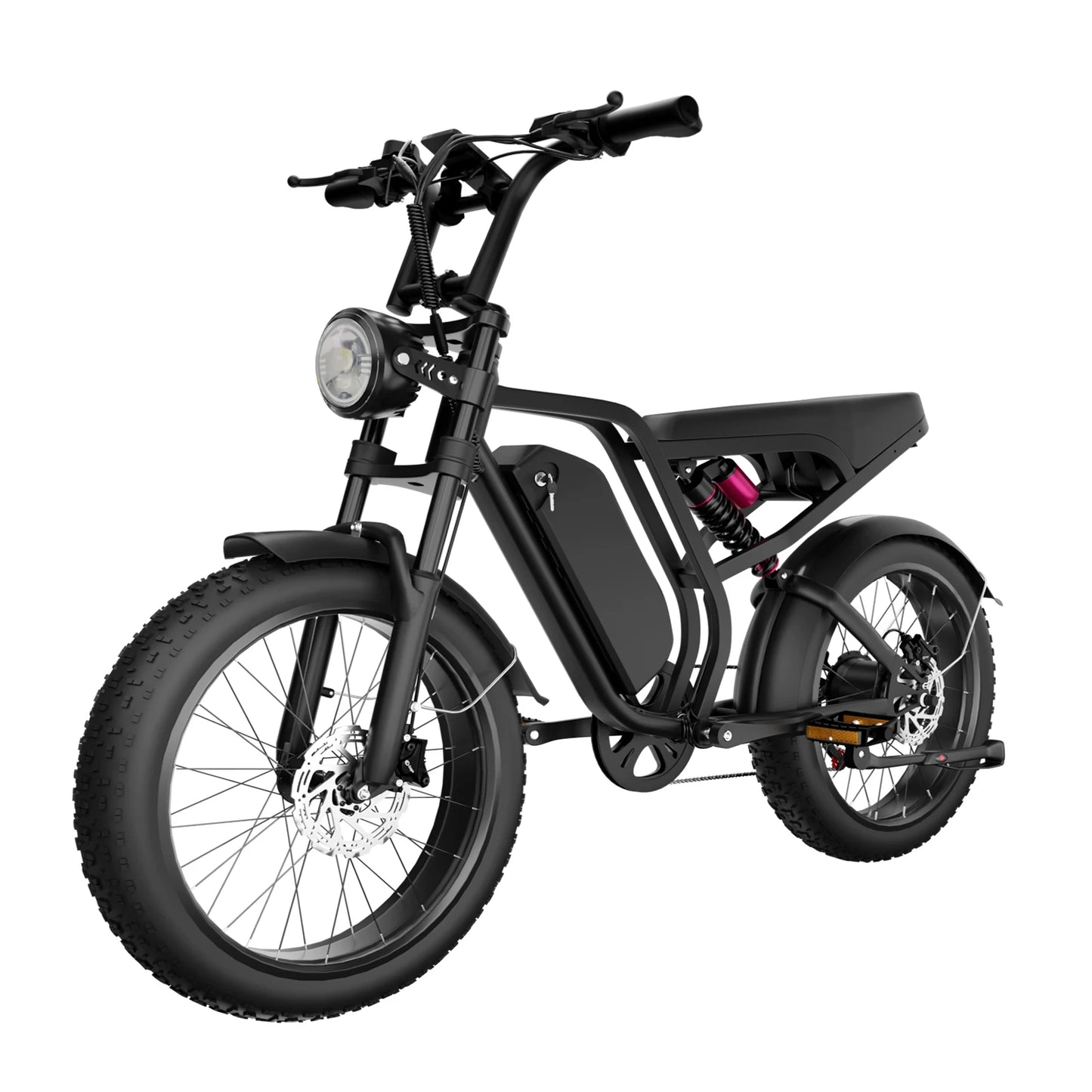 B8 Electric Bike 1500W Motor 32MPH 80-Mile Range Removable Battery