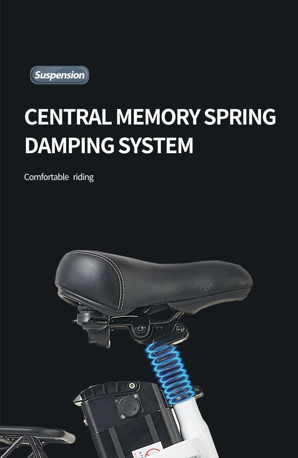 Ljustra Kickwey L20 Foldable Electric Bicycle 1000W 20 Inch Fat Tire E-Bike