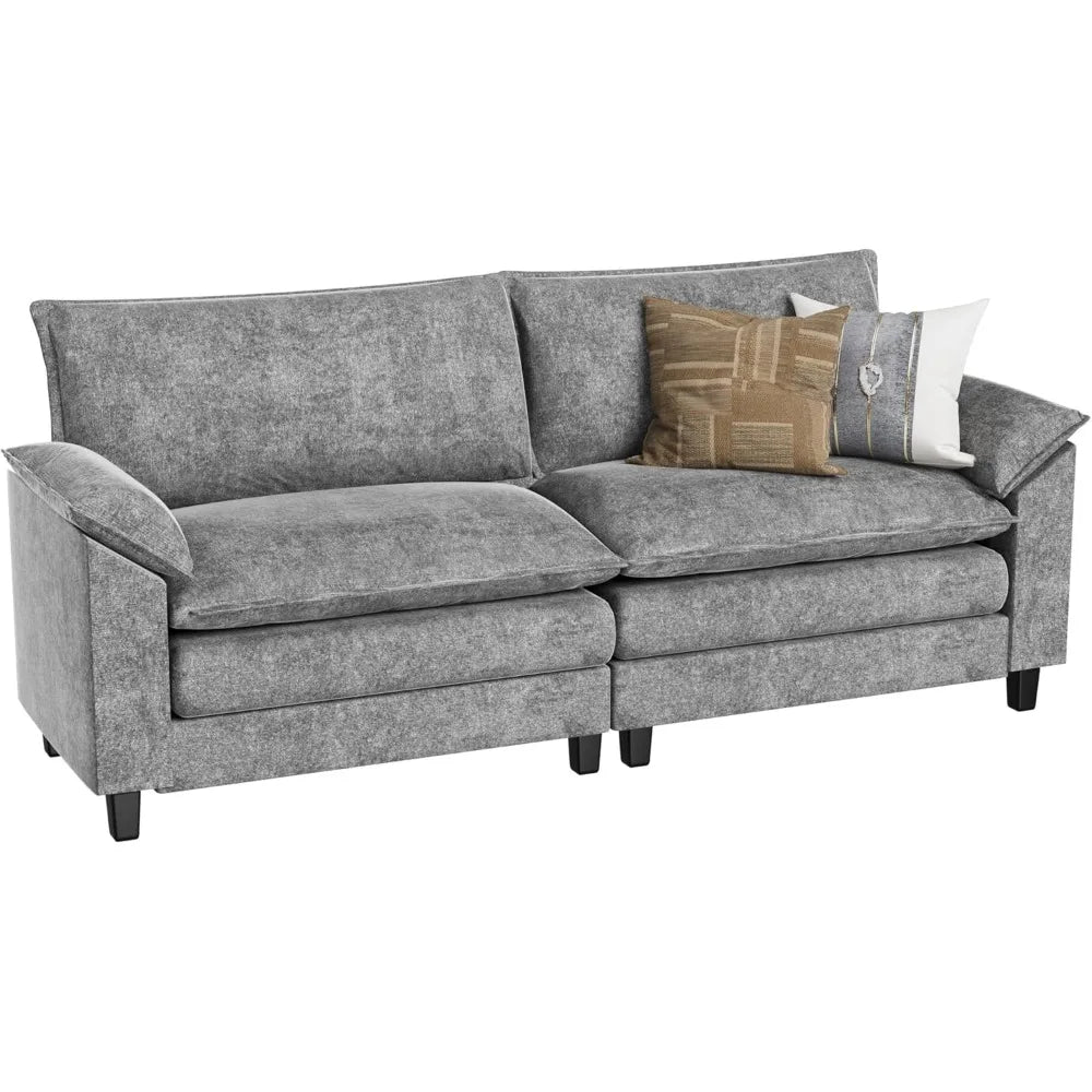 Ljustra Modular Sectional Loveseat Sofa Cloud Couch for Apartment