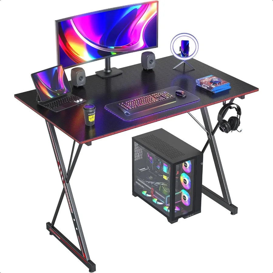 Gaming Desk 32 Inch PC Computer Desk Home Office Table Gamer Workstation