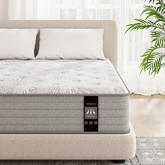 Ljustra 12 Inch Queen Size Mattress with Individual Pocket Springs