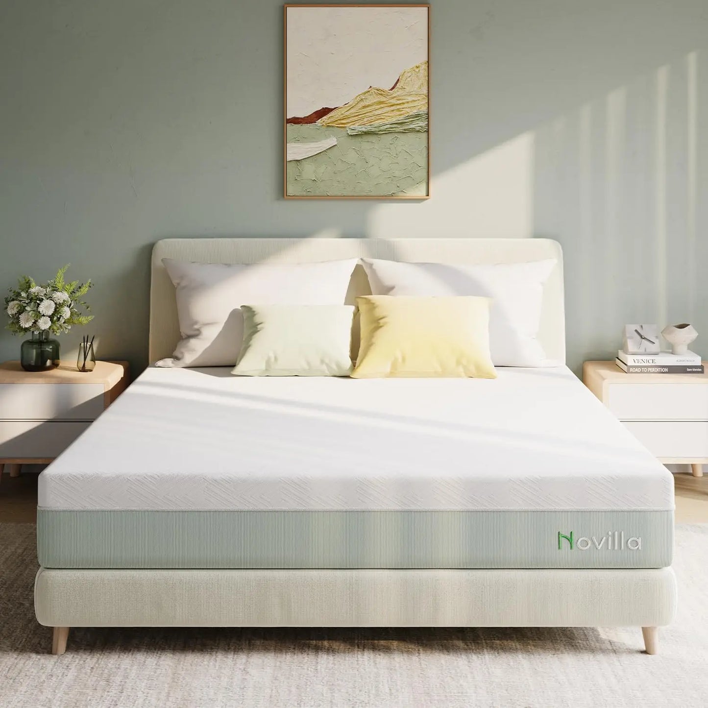 Ljustra Gel Memory Foam Mattress Medium Firm Pressure Relief 11 Inch