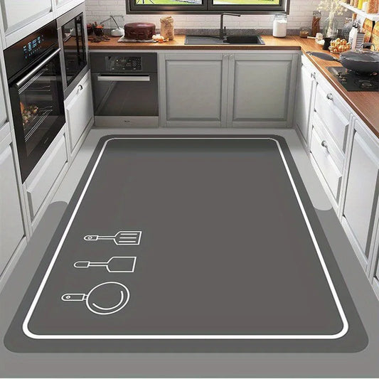 Adjustable Diatomaceous Earth Kitchen Absorbent Anti Slip Decorative Pads