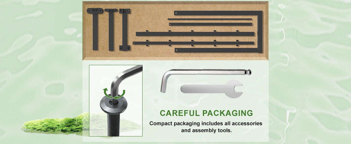 Heavy Duty 8 Inch Queen Bed Frame Metal Platform No Box Spring Needed