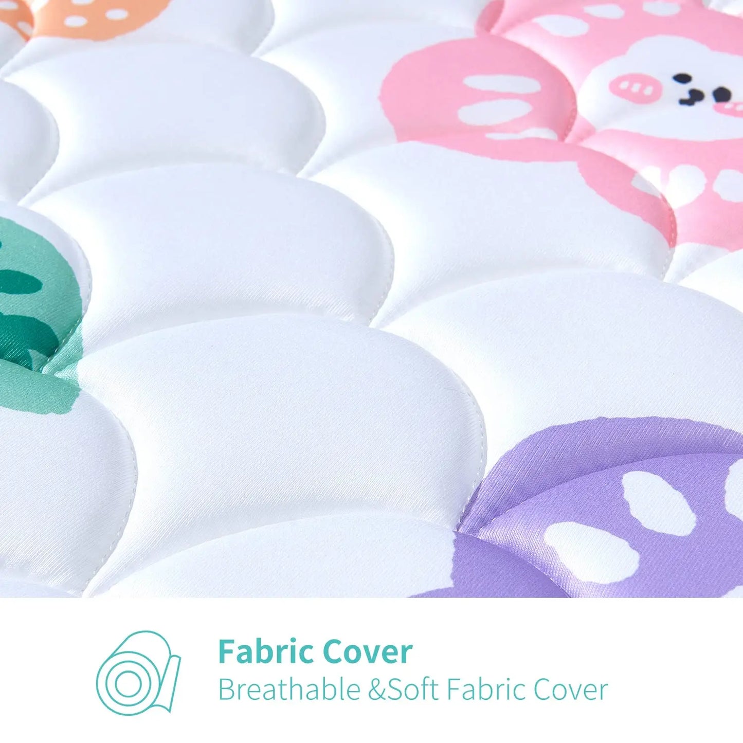 Ljustra Crib and Toddler Mattress Dual Sided Firm Breathable 52x27.6