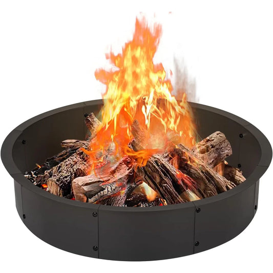 36 Inch 39 Inch Steel Fire Pit Ring Insert In Above Ground Liner Heavy Duty