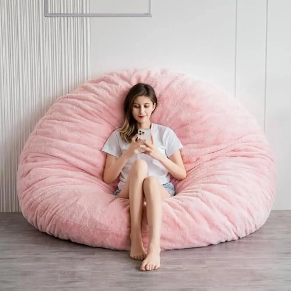 Ljustra 3 in 1 Bean Bag Chair Convertible Lounger Sofa for Kids and Adults