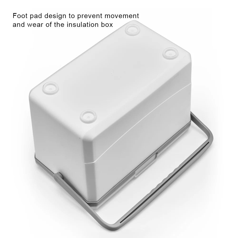 3L Insulated Portable Cooler Picnic Ice Bucket Food Storage for Outdoors