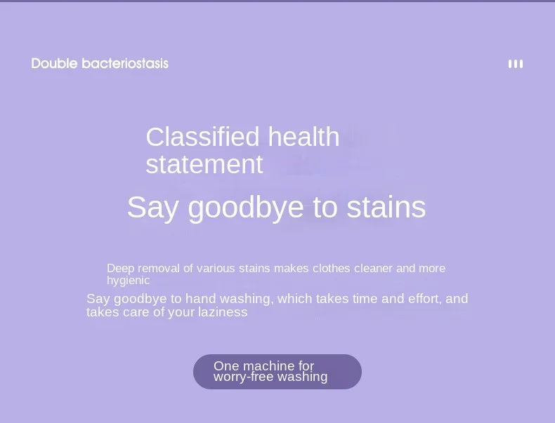 Portable Mini Washing Machine Bucket for Clothes Travel Washer