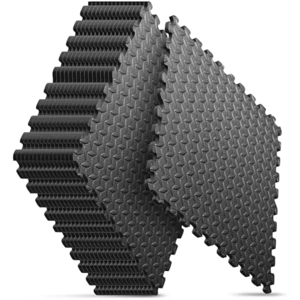 24x24 Interlocking Foam Exercise Mat Home Gym Puzzle Tiles Set of 16