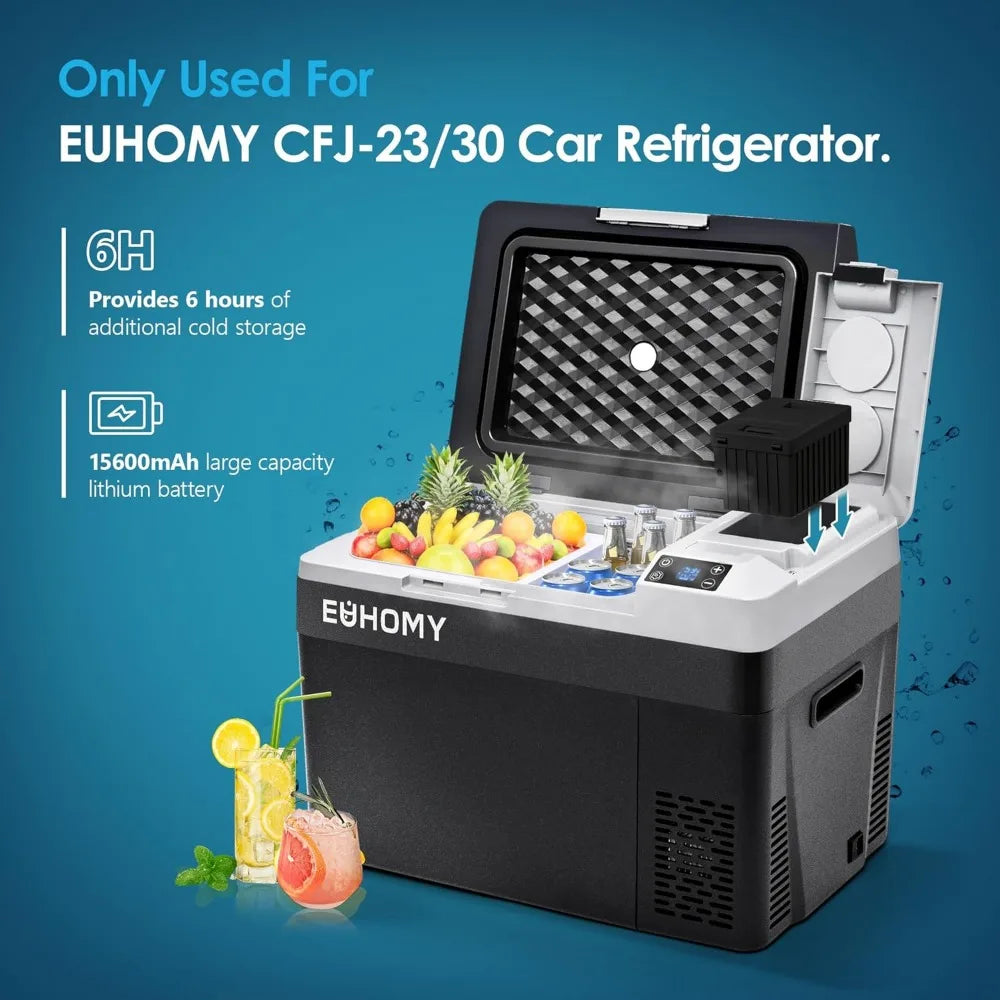 Euhomy Car Refrigerator Battery 59 Quart Portable Cooler 12V 24V AC DC
