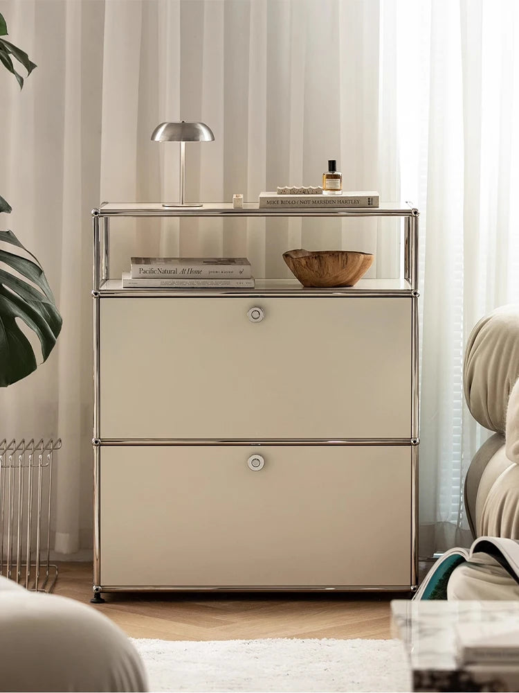 Modern TV Stand Storage Cabinet Corner Display Cabinet Living Room Furniture