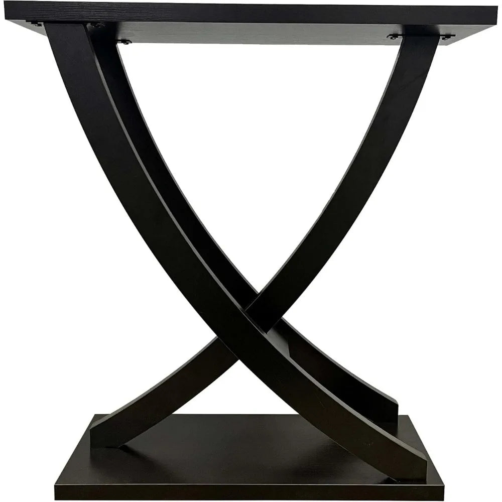31 Inch Small Console Table Narrow Entryway Table Modern Design
