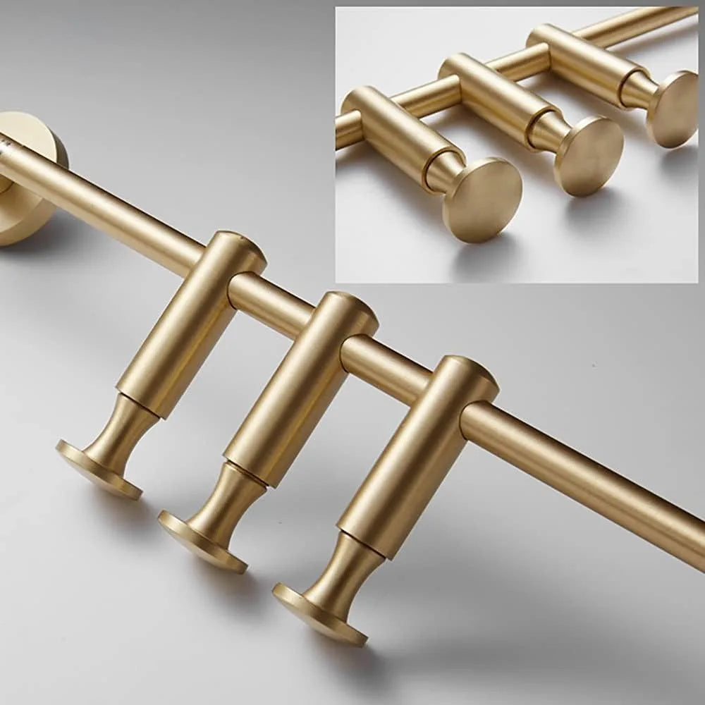 Wall Mounted Metal Vertical Tree Branch Coat Rack 6 Adjustable Hooks