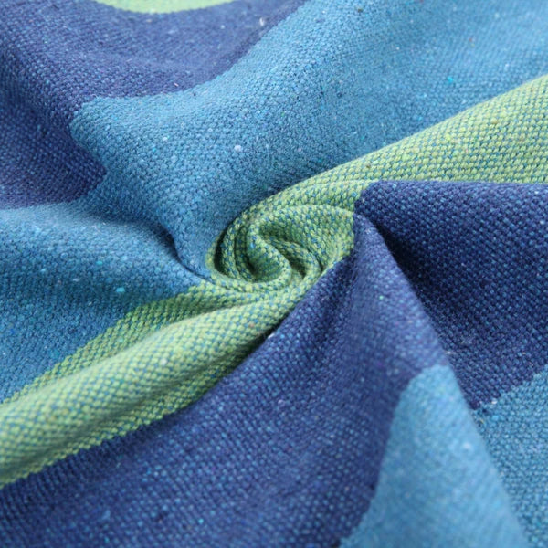 Distinctive Cotton Canvas Hanging Rope Chair with Pillows for Relaxation