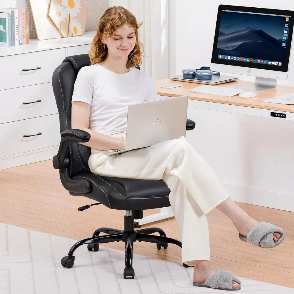 Ergonomic Office Gaming Chair with Lumbar Support Adjustable Height