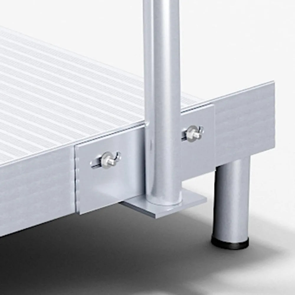 Empower Series 36 Inch Wide Aluminum Wheelchair Ramp with Legs Portable