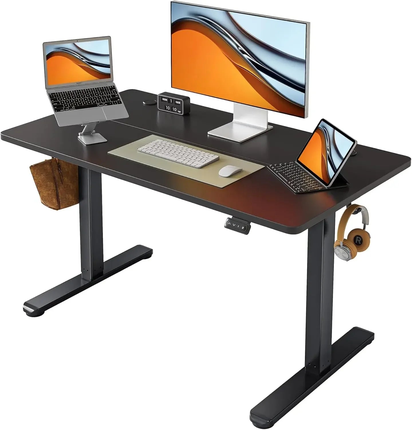 Electric Standing Desk Adjustable Sit-to-Stand Ergonomic Workstation