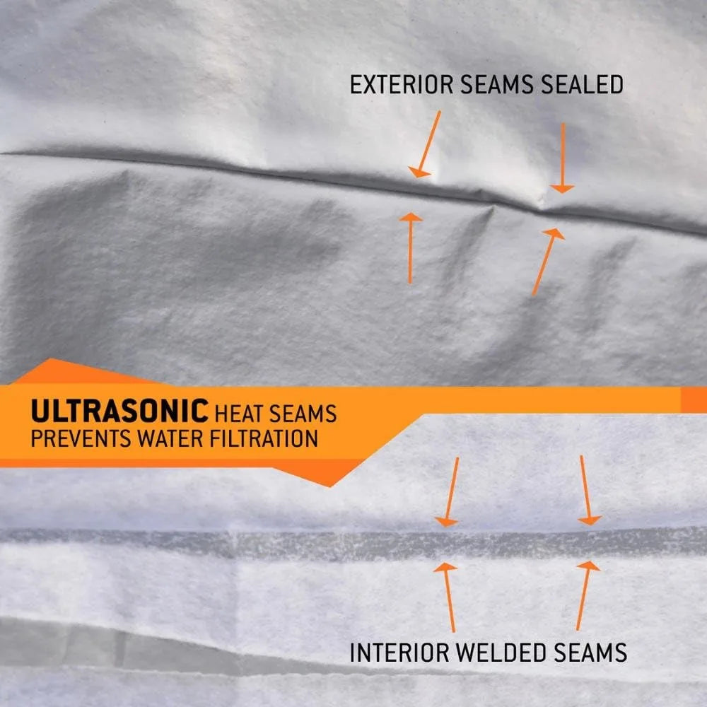 TrueShield Waterproof Car Cover Heavy Duty Fleece Lined Protection XL