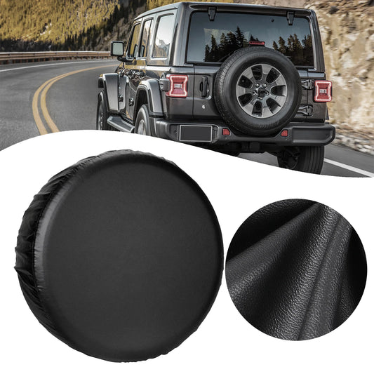 Spare Tire Cover for Jeep Wrangler 17 Inch Waterproof Durable Cover