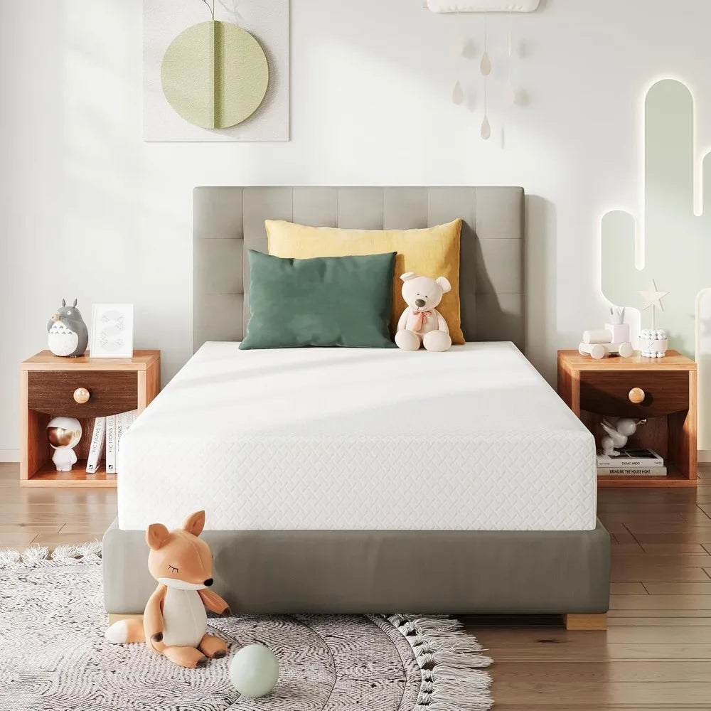 Ljustra Kids Bunk Bed Mattress Memory Foam Cooling Pressure Relief