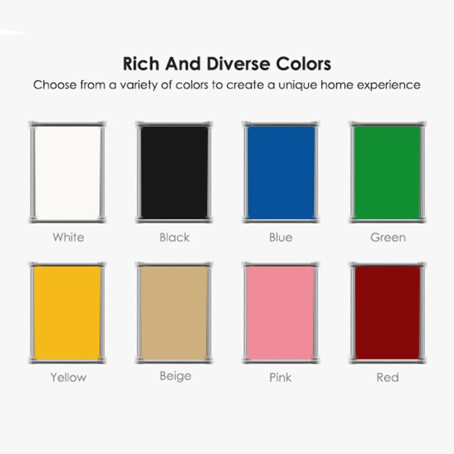 Modular Stainless Steel TV Cabinet Storage Shelf Living Room Furniture