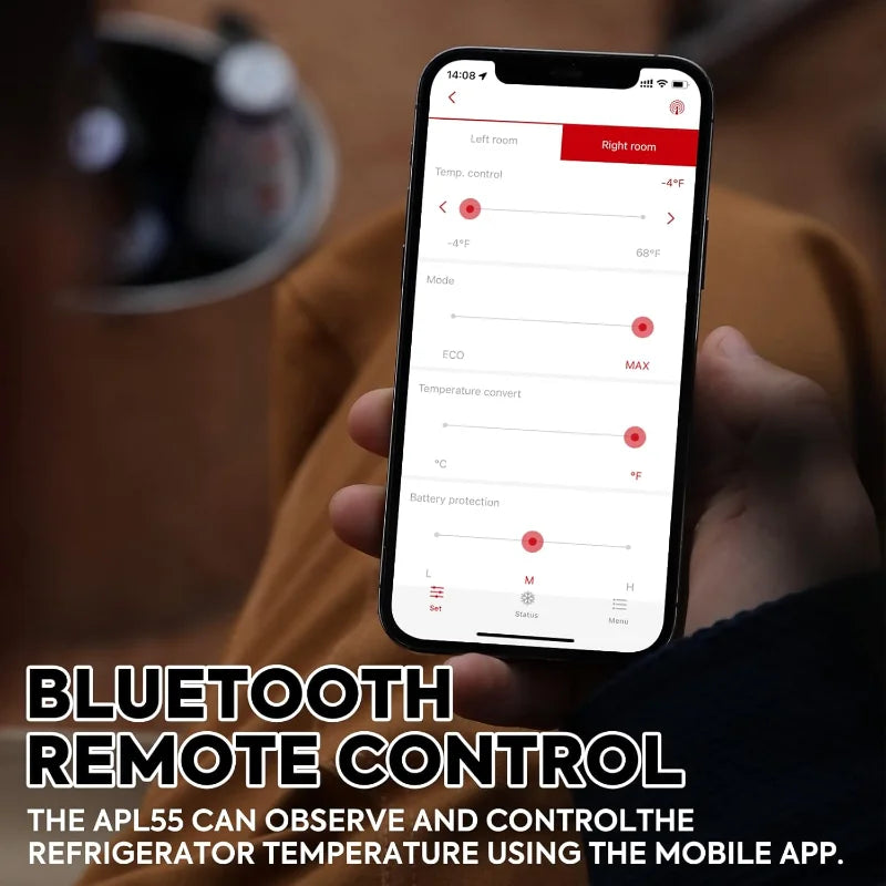 ICECO APL55 Dual Zone Portable Refrigerator Freezer Bluetooth Controlled