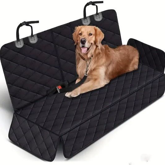 Dog Car Seat Cover Waterproof Non-Slip Back Seat Protector for Pets