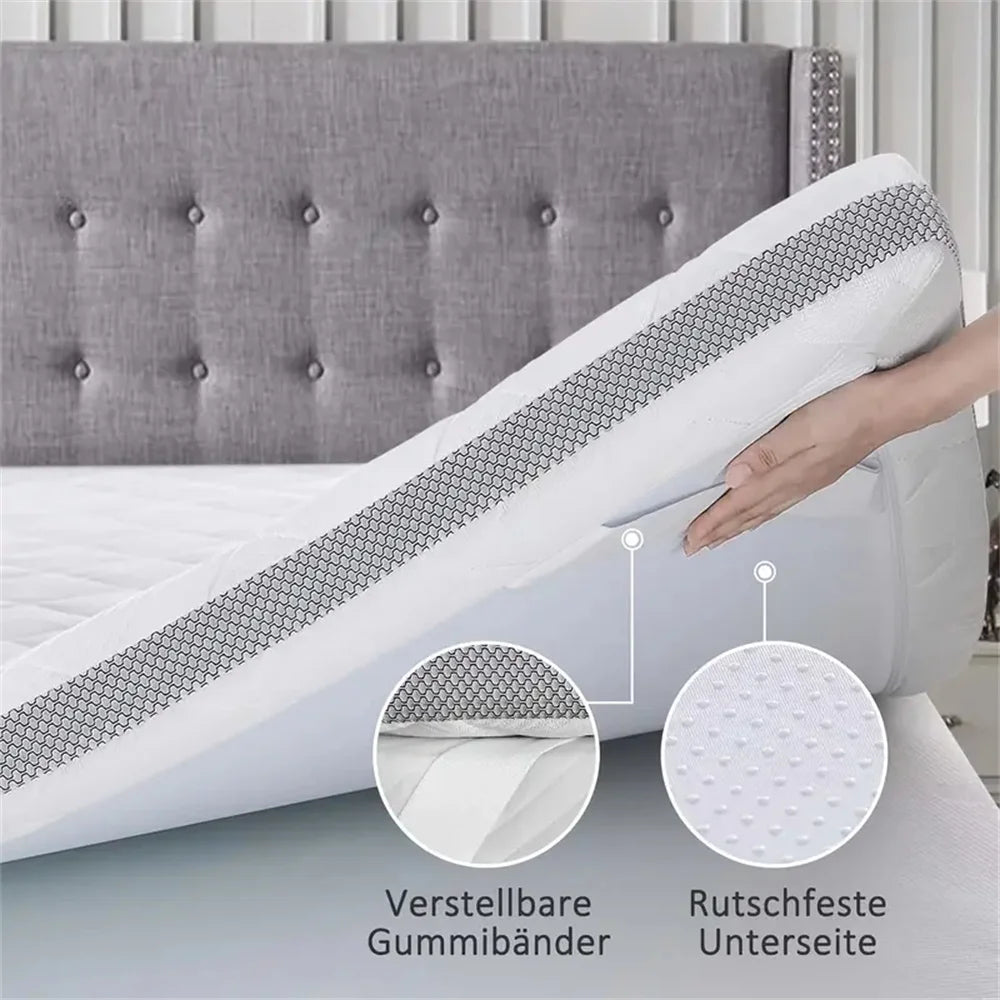 Ljustra 3 Inch Pain Relieving Foam Mattress Topper Removable Cover