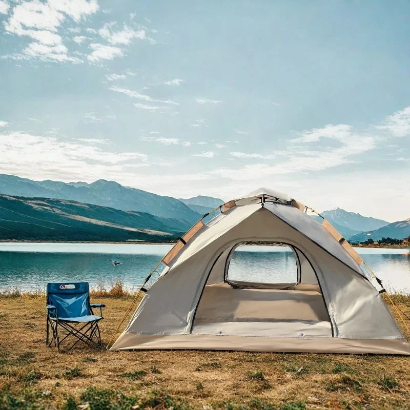 Extra Large 2-4 Person Lightweight Family Tent Quick Setup Picnic