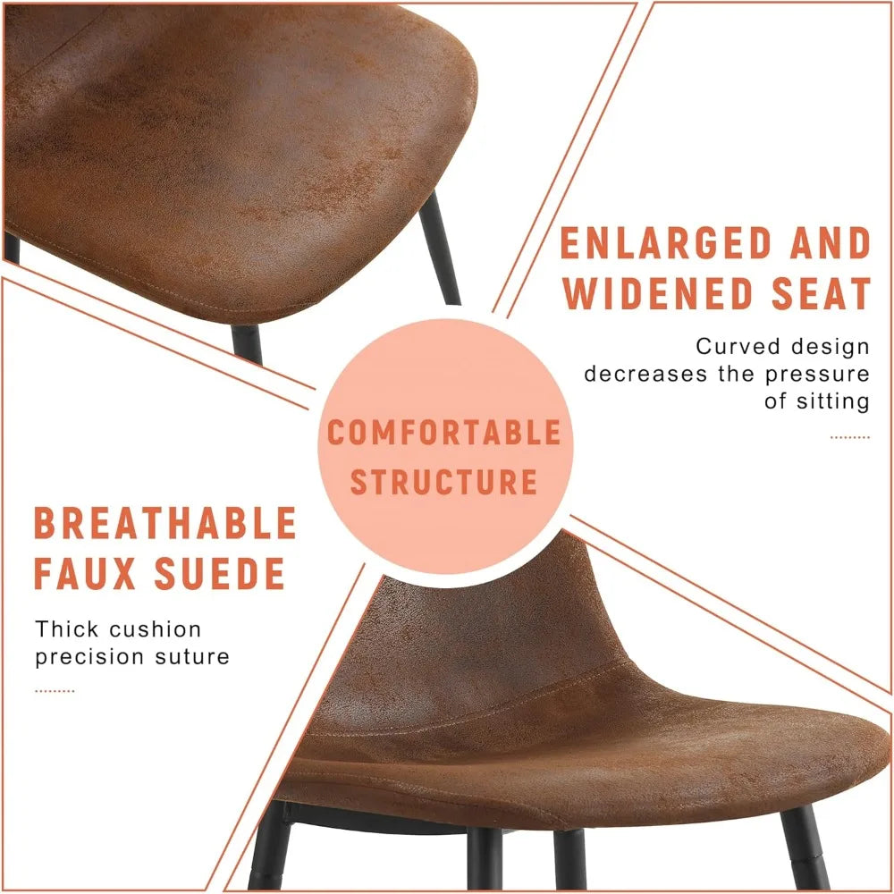 79 Inch Dining Table Set for 8 Wood Rectangular Kitchen Table Chairs