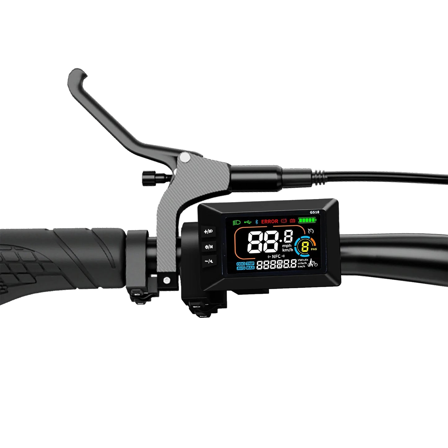 Folding Electric Bicycle 20" 1400W 28Mph 60Mile Urban Commuter Ebike