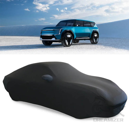 Car Cover Stretch Cloth Indoor Dust Protection for Porsche EV9 Sport Cars