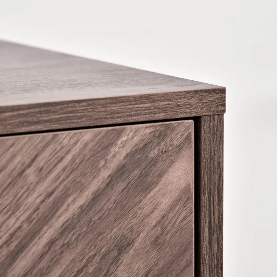 Ljustra Free Standing Storage Cabinet 2 Door Adjustable Shelf Sideboard