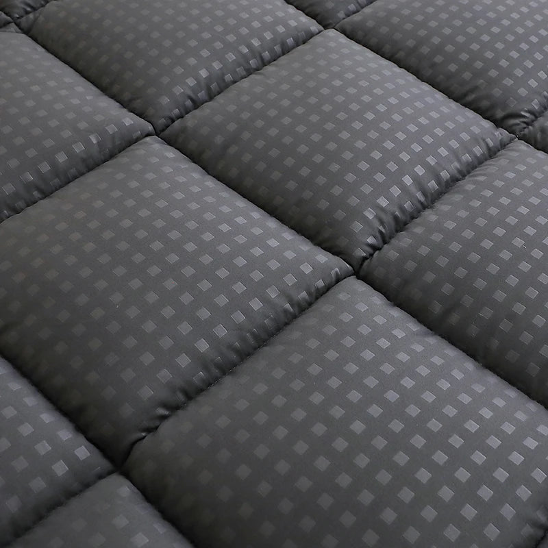 Ljustra Thin Quilted Mattress Pad Twin Full Queen King Dark Grey