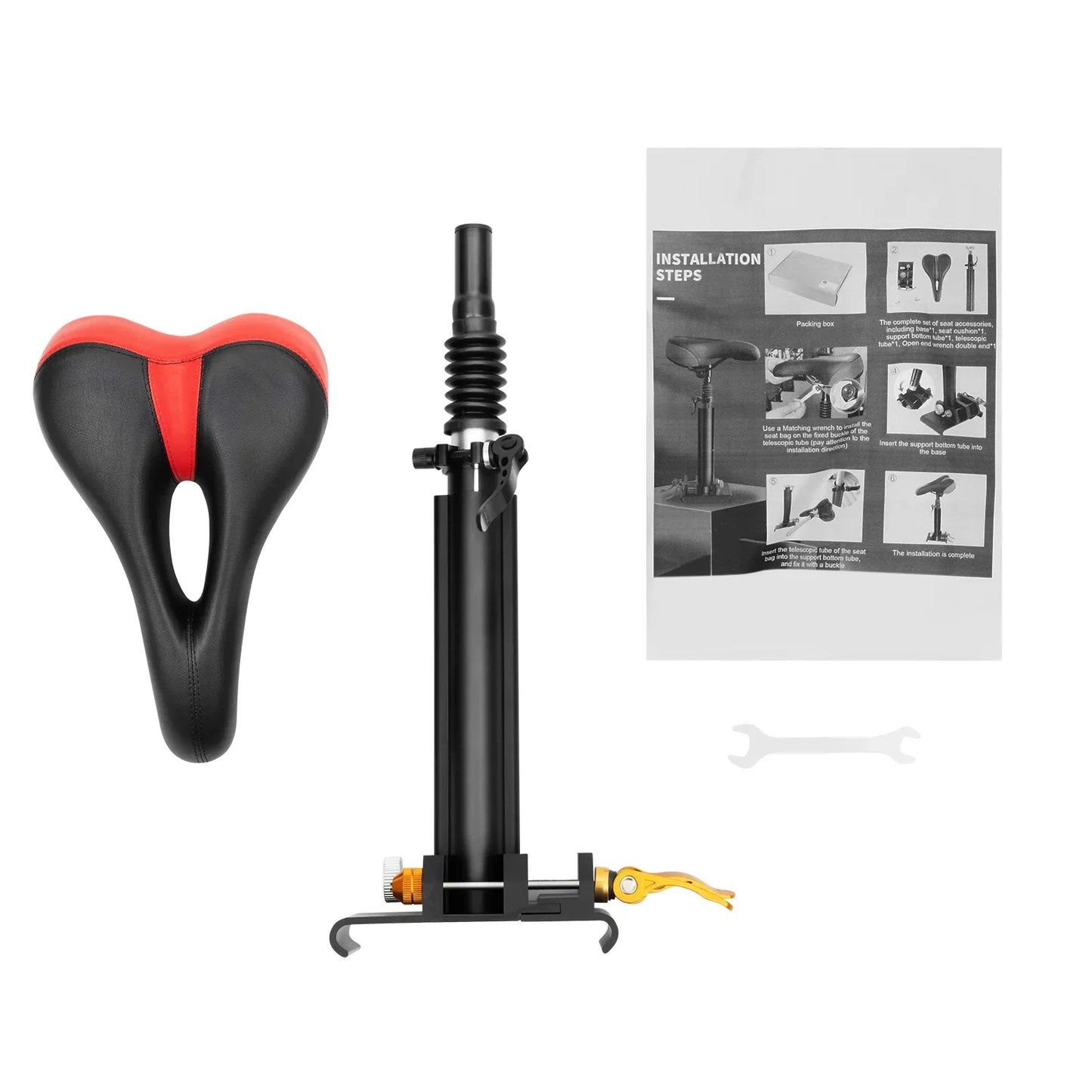 Electric Scooter Seat for Xiaomi M365 Pro2 Ninebot ES1 Adjustable Comfort